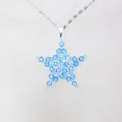 Pendant 40cm - Delphinus-Silver Chain - Pendant 40cm - Laiton argenté